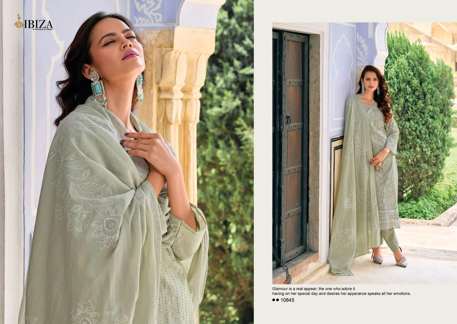 Ibiza Simayaa Pure Lawn Cotton Wholesale Fancy Salwar Suit Catalog — Wholesale Salwar Suits, Ibiza wholesale from Surat - Gallery Image 4